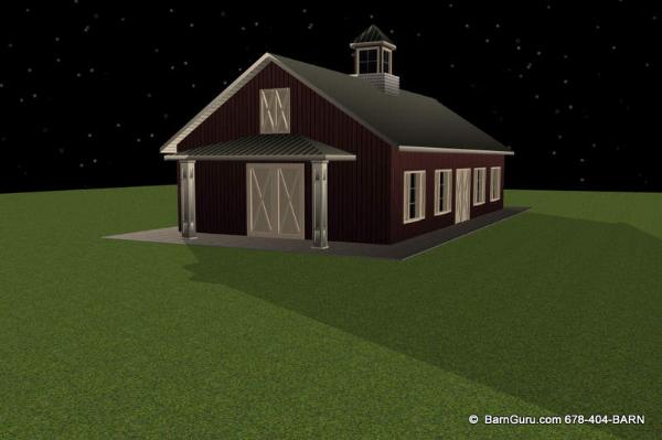 25 x 50 Accessory Building Plan