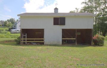 Older Horse Barn That Was Dual Use - Horse Barn In The Front And Storage In THe Rear