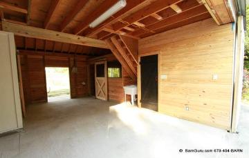 Tongue And Grove Yellow Pine For Tack Room In This Restore Of A Horse Barn