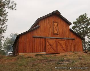 Monitor Home Barn made fron Cypress