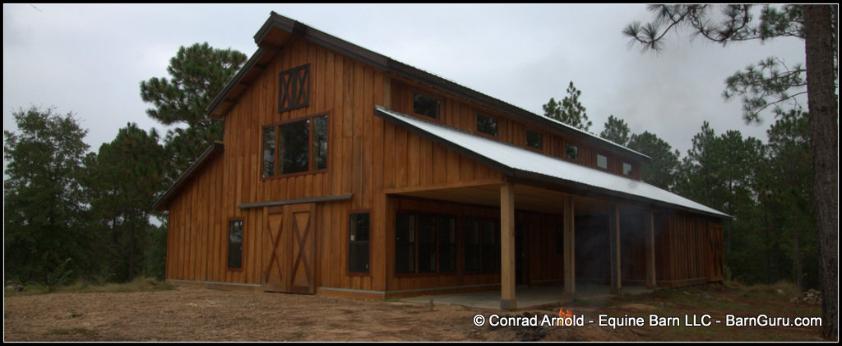 Monitor Home Barn - Georgia Barn Builder